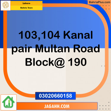 Residential Plot for Sale in Bahria Town, Lahore - (BP-192385)