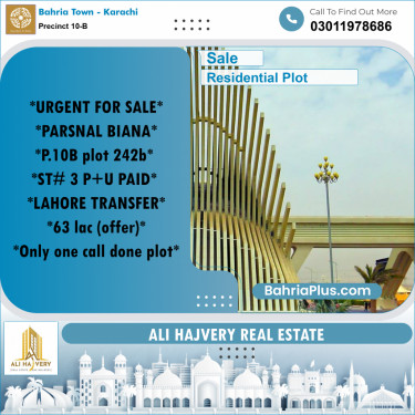 125 Sq. Yards Residential Plot for Sale in Precinct 10-B -  Bahria Town, Karachi - (BP-192808)