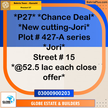 Residential Plot for Sale in Precinct 27 -  Bahria Town, Karachi - (BP-192996)