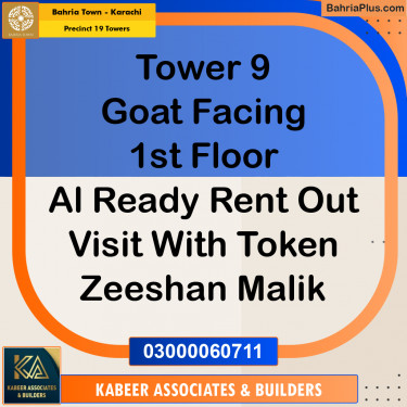 Residential Plot for Sale in Precinct 19 Towers -  Bahria Town, Karachi - (BP-193218)