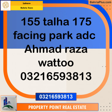 Residential Plot for Sale in Bahria Town, Lahore - (BP-193593)
