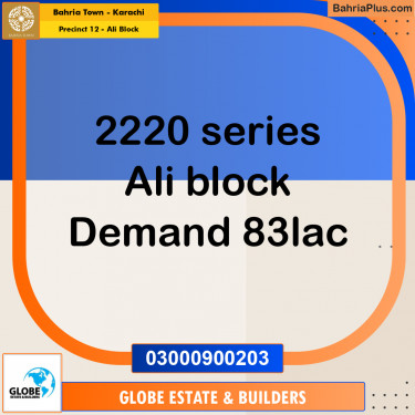 125 Sq. Yards Residential Plot for Sale in Precinct 12 - Ali Block -  Bahria Town, Karachi - (BP-193765)