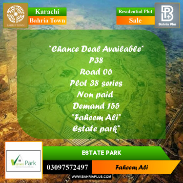 Residential Plot for Sale in Bahria Town, Karachi - (BP-194273)