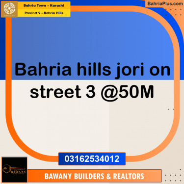 Residential Plot for Sale in Precinct 9 - Bahria Hills -  Bahria Town, Karachi - (BP-194292)