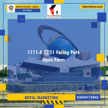 Residential Plot for Sale in OLC-A Block -  Bahria Orchard, Lahore - (BP-194561)