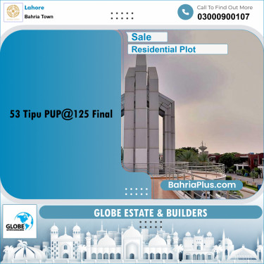 Residential Plot for Sale in Bahria Town, Lahore - (BP-194971)