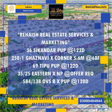 Residential Plot for Sale in Bahria Town, Lahore - (BP-195216)
