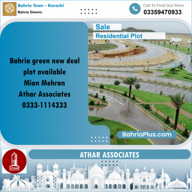 75 Sq. Yards Residential Plot for Sale in Bahria Greens -  Bahria Town, Karachi - (BP-195598)