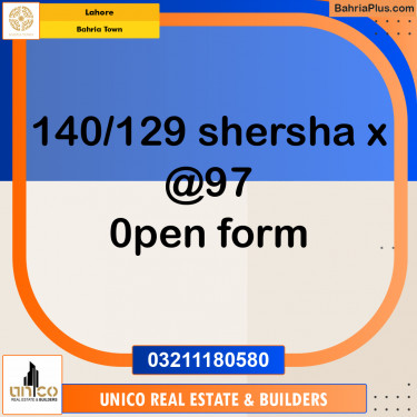 Residential Plot for Sale in Bahria Town, Lahore - (BP-195733)