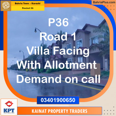 Residential Plot for Sale in Precinct 36 -  Bahria Town, Karachi - (BP-195937)
