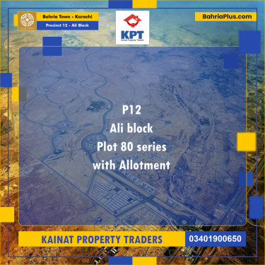 125 Sq. Yards Residential Plot for Sale in Precinct 12 - Ali Block -  Bahria Town, Karachi - (BP-196329)