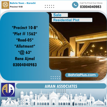 125 Sq. Yards Residential Plot for Sale in Precinct 10-B -  Bahria Town, Karachi - (BP-196334)