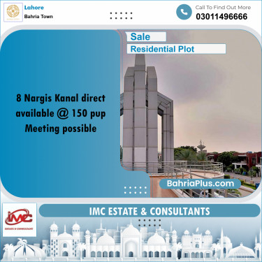 Residential Plot for Sale in Bahria Town, Lahore - (BP-196339)