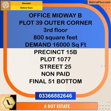 Residential Plot for Sale in Bahria Town, Karachi - (BP-196446)