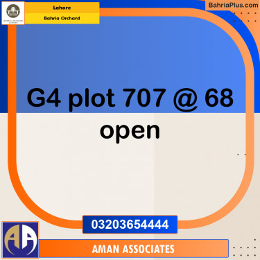 Residential Plot for Sale in Bahria Orchard, Lahore - (BP-196589)