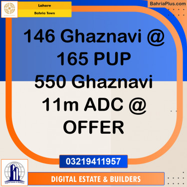 Residential Plot for Sale in Bahria Town, Lahore - (BP-196835)