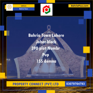 Residential Plot for Sale in Bahria Town, Lahore - (BP-196909)
