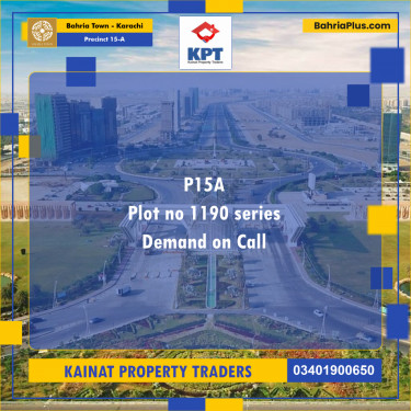 125 Sq. Yards Residential Plot for Sale in Precinct 15-A -  Bahria Town, Karachi - (BP-196913)
