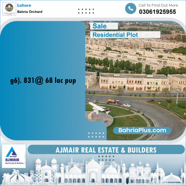 Residential Plot for Sale in Bahria Orchard, Lahore - (BP-197029)