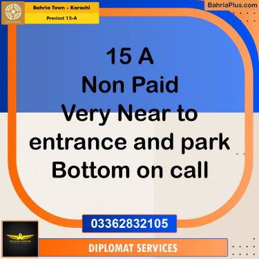 125 Sq. Yards Residential Plot for Sale in Precinct 15-A -  Bahria Town, Karachi - (BP-197387)