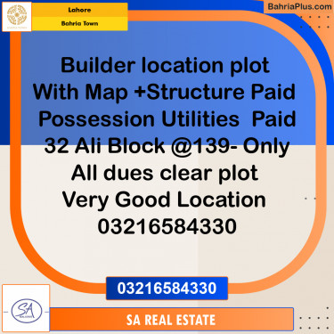 Residential Plot for Sale in Bahria Town, Lahore - (BP-197553)