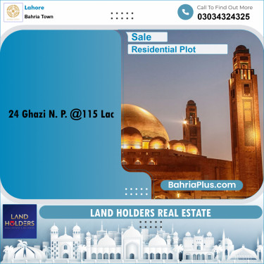 Residential Plot for Sale in Bahria Town, Lahore - (BP-197675)