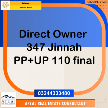 Residential Plot for Sale in Bahria Town, Lahore - (BP-197793)