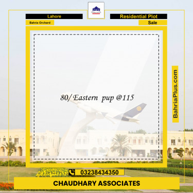 Residential Plot for Sale in Bahria Orchard, Lahore - (BP-197956)