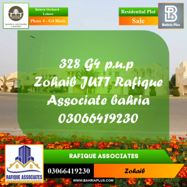 Residential Plot for Sale in Phase 4 - G4 Block -  Bahria Orchard, Lahore - (BP-198420)