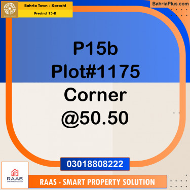 125 Sq. Yards Residential Plot for Sale in Precinct 15-B -  Bahria Town, Karachi - (BP-198449)