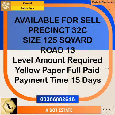 Residential Plot for Sale in Bahria Town, Karachi - (BP-198750)