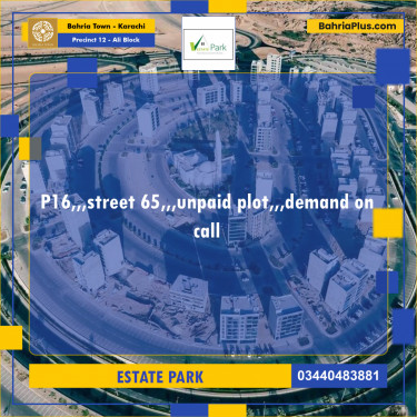 125 Sq. Yards Residential Plot for Sale in Precinct 12 - Ali Block -  Bahria Town, Karachi - (BP-198848)