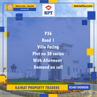 Residential Plot for Sale in Precinct 36 -  Bahria Town, Karachi - (BP-198956)