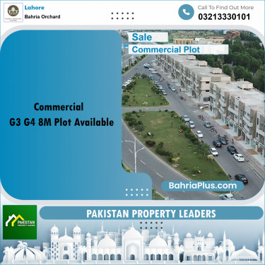 Commercial Plot for Sale in Bahria Orchard, Lahore - (BP-199059)