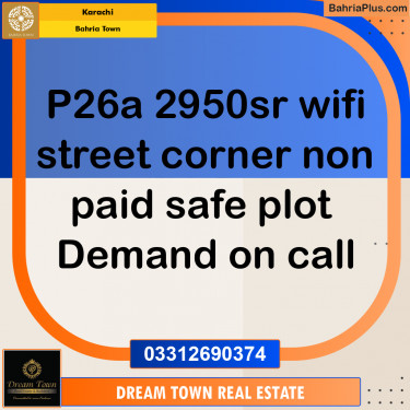 Residential Plot for Sale in Bahria Town, Karachi - (BP-199557)