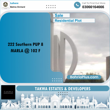Residential Plot for Sale in Bahria Orchard, Lahore - (BP-199583)