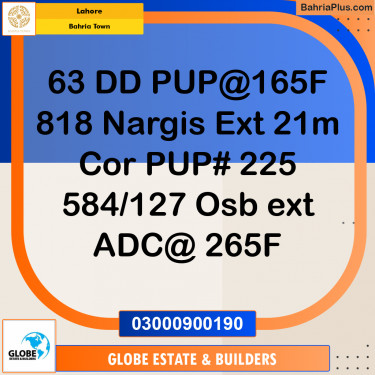 Residential Plot for Sale in Bahria Town, Lahore - (BP-199706)