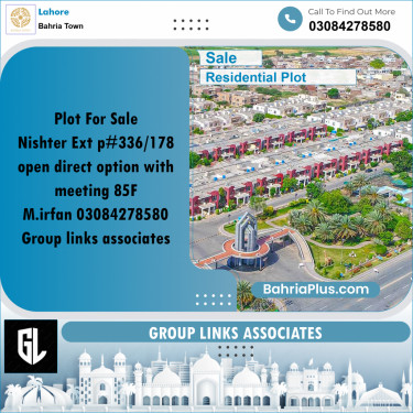 Residential Plot for Sale in Bahria Town, Lahore - (BP-199847)