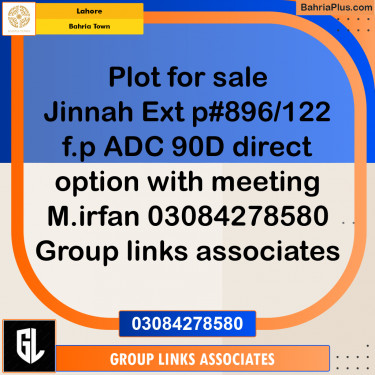 Residential Plot for Sale in Bahria Town, Lahore - (BP-199848)