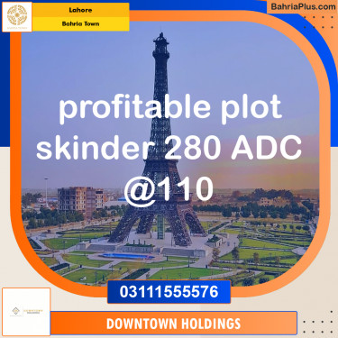 Residential Plot for Sale in Bahria Town, Lahore - (BP-200159)