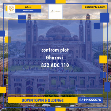 Residential Plot for Sale in Bahria Town, Lahore - (BP-200163)