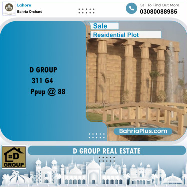 Residential Plot for Sale in Bahria Orchard, Lahore - (BP-200194)