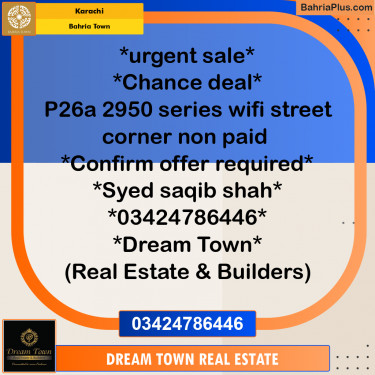 125 Sq. Yards Residential Plot for Sale in Bahria Town, Karachi - (BP-200239)