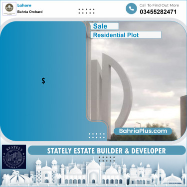 Residential Plot for Sale in Bahria Orchard, Lahore - (BP-200449)