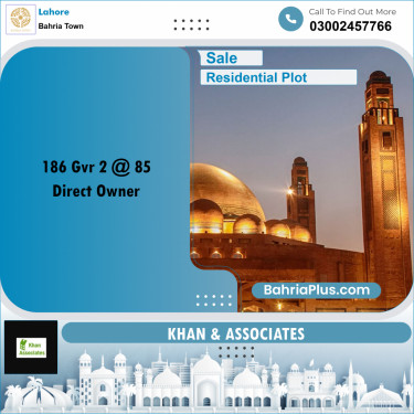 Residential Plot for Sale in Bahria Town, Lahore - (BP-200551)