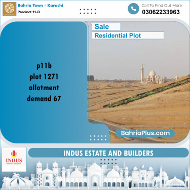 125 Sq. Yards Residential Plot for Sale in Precinct 11-B -  Bahria Town, Karachi - (BP-200634)