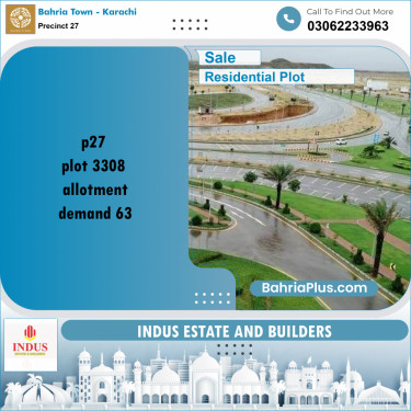 125 Sq. Yards Residential Plot for Sale in Precinct 27 -  Bahria Town, Karachi - (BP-200651)