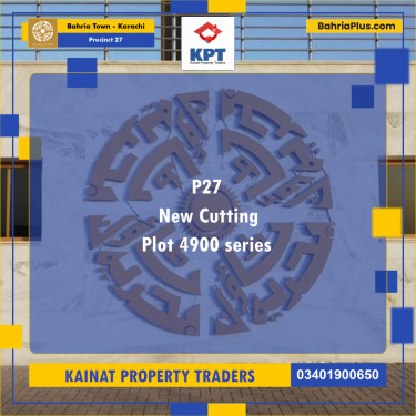 Residential Plot for Sale in Precinct 27 -  Bahria Town, Karachi - (BP-200721)