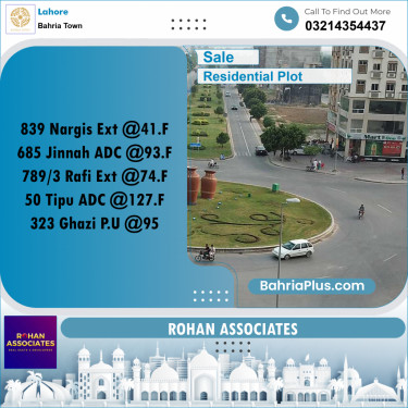 Residential Plot for Sale in Bahria Town, Lahore - (BP-200886)