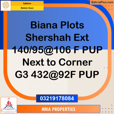 Residential Plot for Sale in Bahria Town, Lahore - (BP-201713)